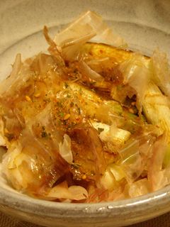 簡単すぎる!焼き長ネギのおかかポン酢♥-レシピのメイン写真
