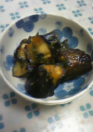 お母さんの味♪なすの味噌炒め-レシピのメイン写真