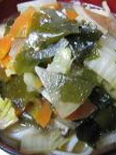 簡単!野菜たっぷりうどん-レシピのメイン写真