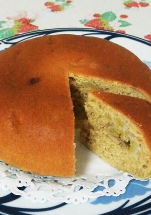 炊飯器で♪黒糖バナナケーキ-レシピのメイン写真