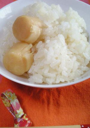 干物料理☆貝柱で炊き込みご飯-レシピのメイン写真