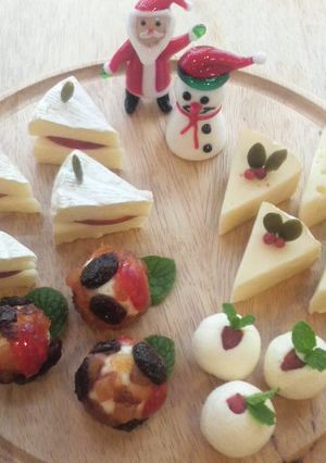 クリスマス風デコ☆チーズ☆-レシピのメイン写真