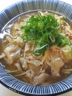 カンタン!あったか♥肉そば-レシピのメイン写真