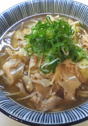 カンタン!あったか♥肉そば-レシピのメイン写真