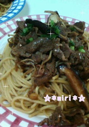 牛肉きのこパスタ☆-レシピのメイン写真