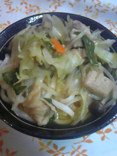 ピリ辛☆肉野菜炒めうどん-レシピのメイン写真