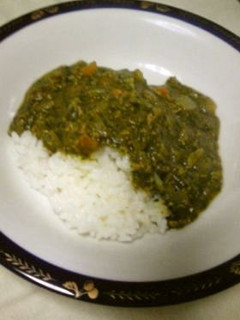 ほうれん草カレー-レシピのメイン写真