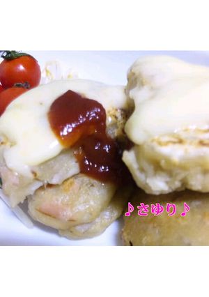 れんこん入りもちもち豆腐のおやき◎◎-レシピのメイン写真