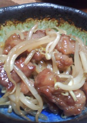 節約!材料２つ貧乏さん家の節約モヤシ-レシピのメイン写真