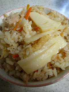 ♪水煮で美味しいたけのこご飯♪-レシピのメイン写真