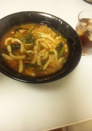ｷﾑﾁあんかけうどん★-レシピのメイン写真