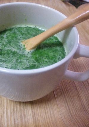 ほうれんそうのスープ-レシピのメイン写真