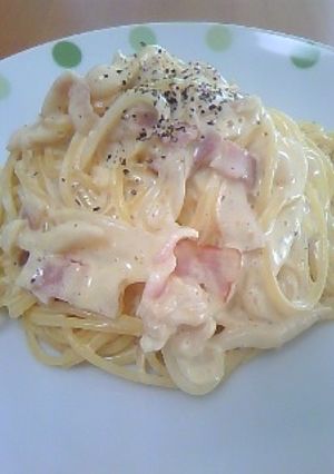 カルボナーラ-レシピのメイン写真