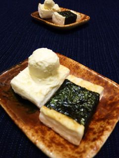 なんちゃってぷっくり焼き餅☆はんぺんで-レシピのメイン写真