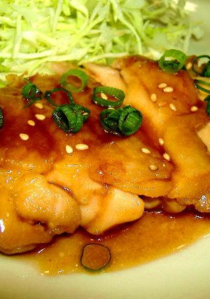 簡単!てりやきチキン-レシピのメイン写真