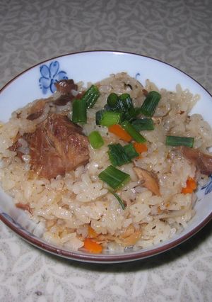 サバ缶で♪簡単炊き込みご飯-レシピのメイン写真