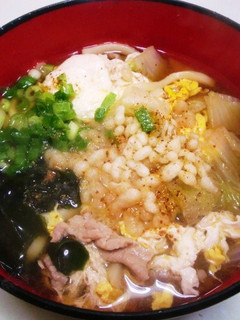 芯まで温まる白菜入りうどん-レシピのメイン写真