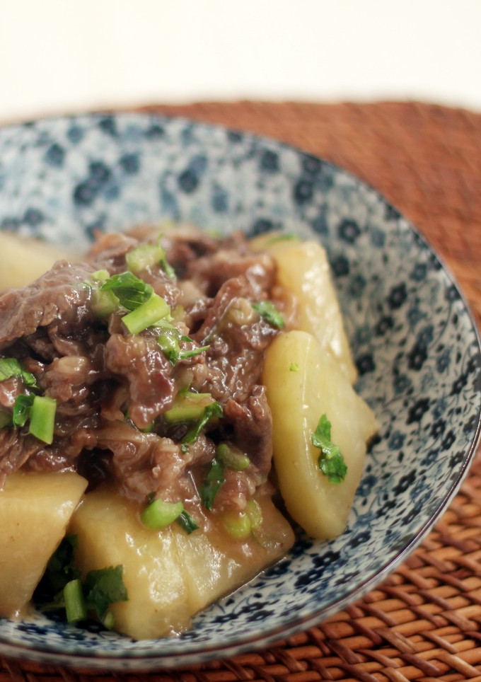 簡単★牛肉と大根の煮物-レシピのメイン写真