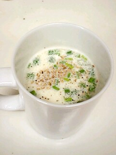 朝食夜食にレンジで☆お一人様ミルクスープ-レシピのメイン写真