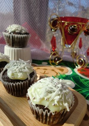 クリスマスのキラキラマフィン-レシピのメイン写真