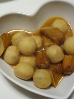里芋と牛蒡巻きの味噌煮-レシピのメイン写真