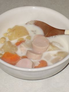 やさし~いミルクスープ-レシピのメイン写真