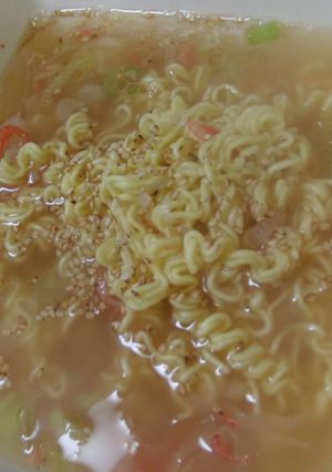 ２度美味しい！葱と桜海老の塩ラーメン-レシピのメイン写真