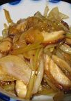 シイタケの麺つゆ炒め-レシピのメイン写真