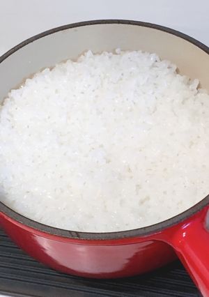 【簡単】ル・クルーゼで炊く美味しいご飯-レシピのメイン写真