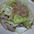 めんつゆで♪バター風味キャベツ焼きうどん