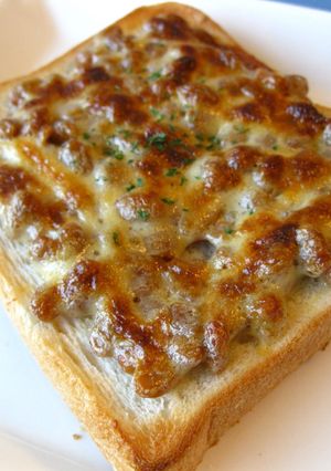 なっとうトースト☆-レシピのメイン写真