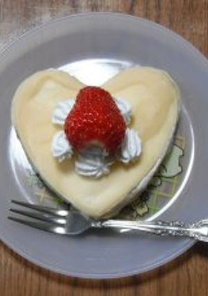 お洒落に☆ハートのミルクレープ-レシピのメイン写真