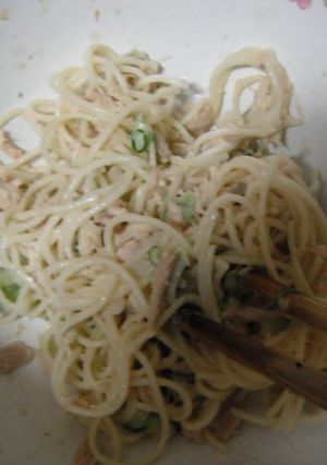 簡単 マヨサラダスパゲティ-レシピのメイン写真