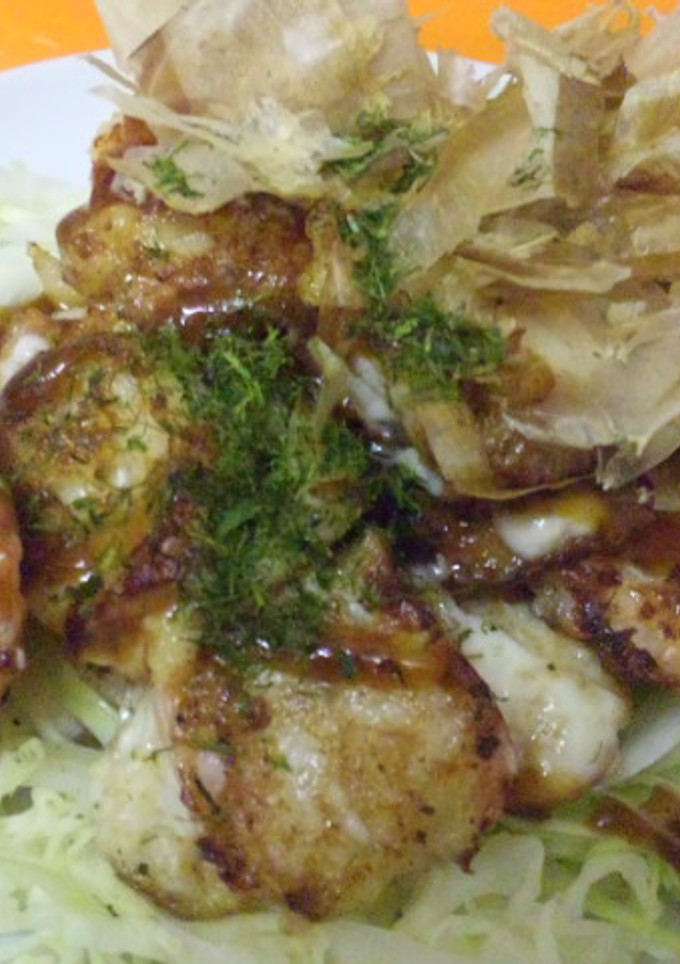 お好み焼き風えびマヨ-レシピのメイン写真