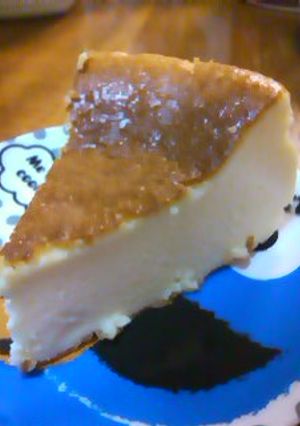 混ぜるだけ！ベークドチーズケーキ☆-レシピのメイン写真