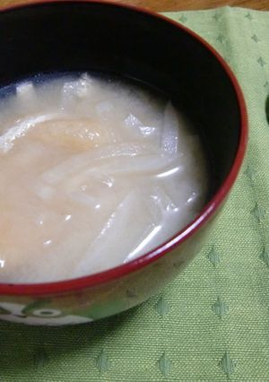 ぽかぽかお味噌汁♪-レシピのメイン写真
