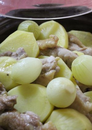 タジン鍋　de　鶏肉じゃが-レシピのメイン写真