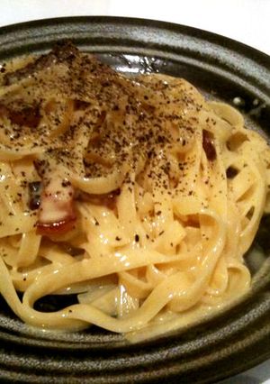 簡単＆濃厚！全卵のみで本格カルボナーラ-レシピのメイン写真