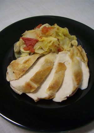 鶏ムネ肉のジューシーソテー-レシピのメイン写真