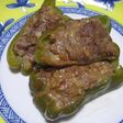 肉詰めピーマンしょうゆ味