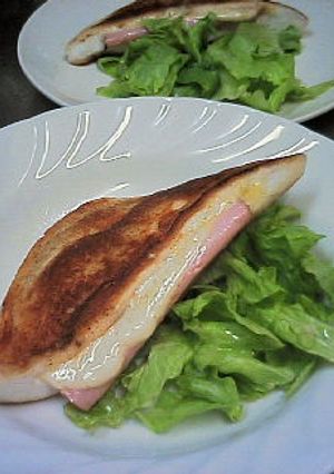 ふわふわっ♡はんぺんの挟みバター焼き-レシピのメイン写真