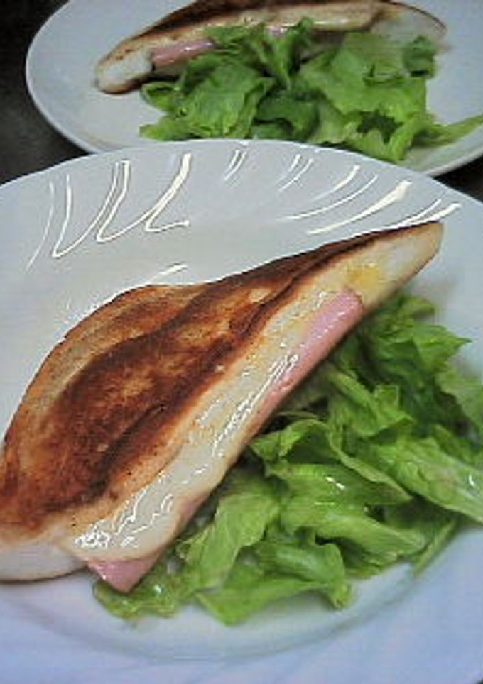 ふわふわっ♡はんぺんの挟みバター焼き-レシピのメイン写真