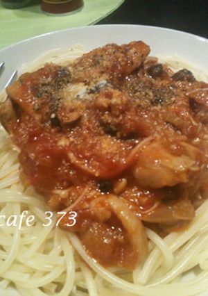 チキントマトソース-レシピのメイン写真