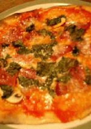 パリパリ！！うす～いイタリア風ピザ-レシピのメイン写真
