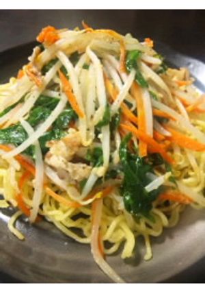 簡単ニンニク風味塩焼きそば-レシピのメイン写真