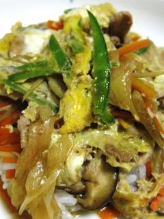豚肉の卵とじ丼-レシピのメイン写真