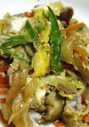豚肉の卵とじ丼-レシピのメイン写真