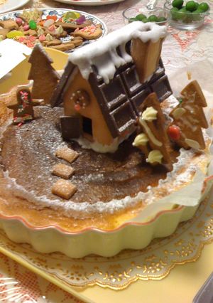 クリスマスに！お菓子の家☆ケーキ-レシピのメイン写真