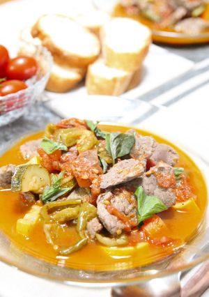 ✿牛肉と野菜のトマト煮込み✿-レシピのメイン写真