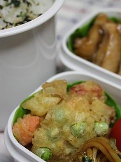 お弁当に便利 プチ野菜かき揚げ-レシピのメイン写真